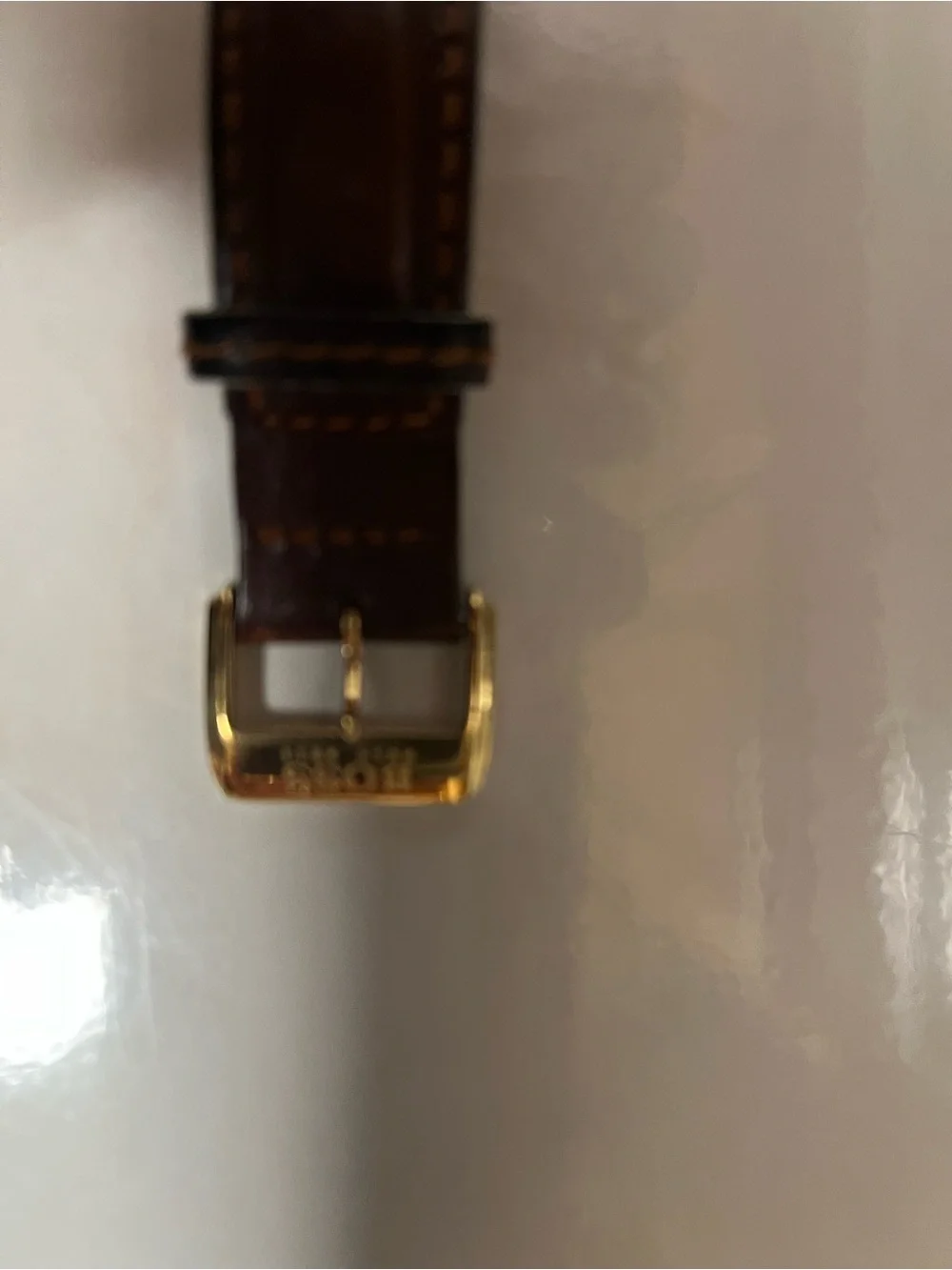 BOSS Brown Leather Men's Chronograph Watch